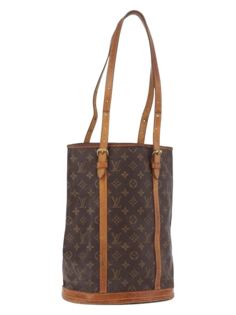 Louis Vuitton Monogram Bucket Gm Shoulder Bag M42236 Lv Auth Th5501